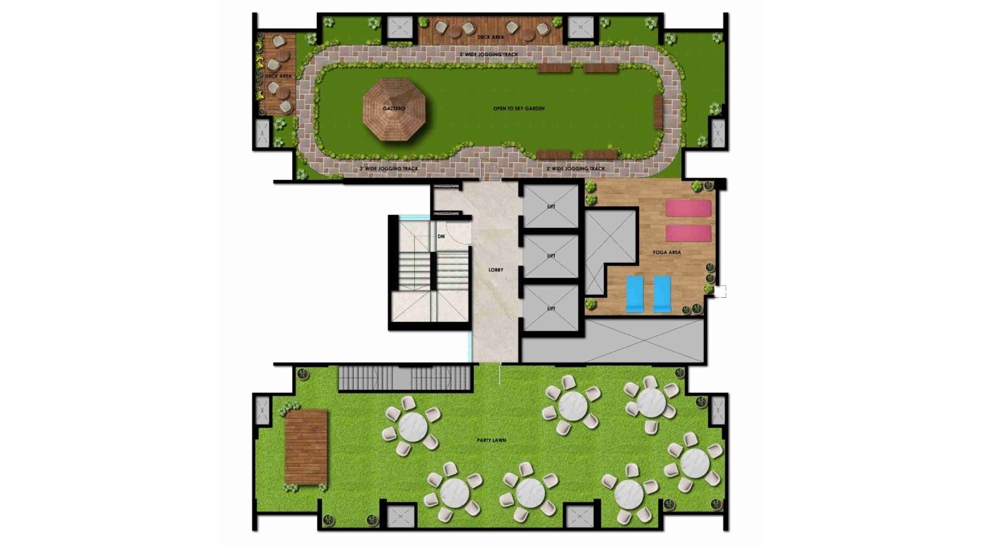 Nandivardhan-Parkway-Floor-Plan-Amenities-Podium