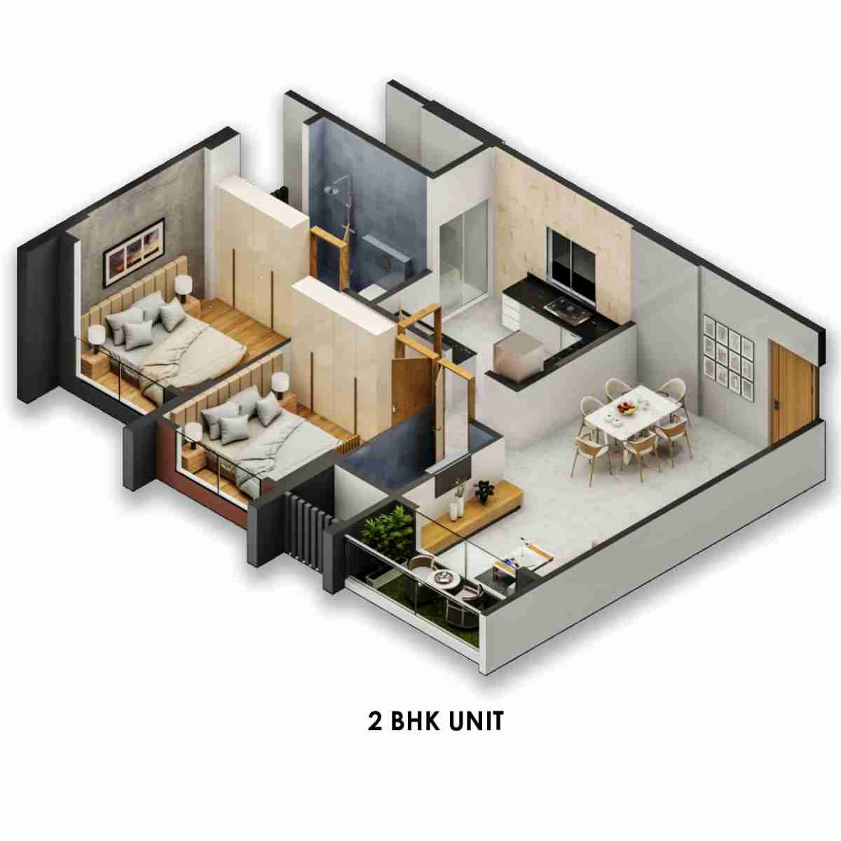 Nandivardhan-Parkway-Floor-Plan-2-BHK